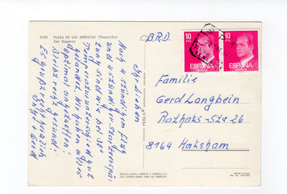 Ansichtskarte Playa de las Americas / Teneriffa / Spanien