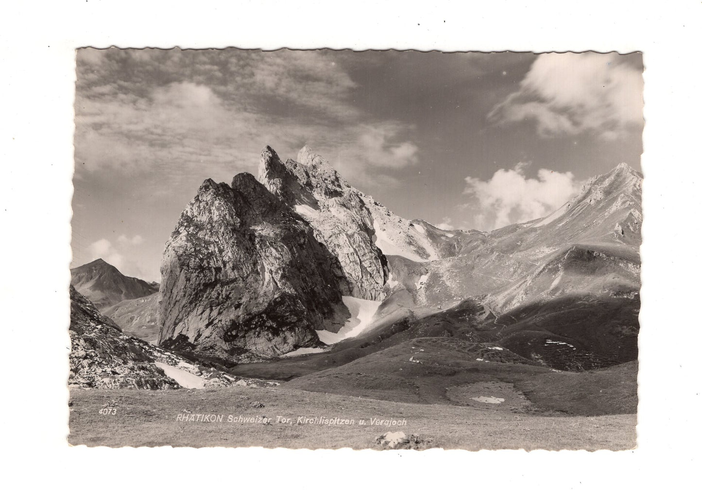 Ansichtskarte Rhätikon / Schweizer Tor / Österreich