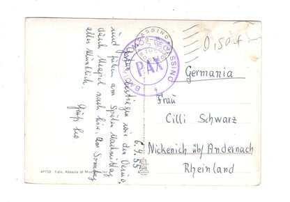 Ansichtskarte Montecassino / Italien / N1-61