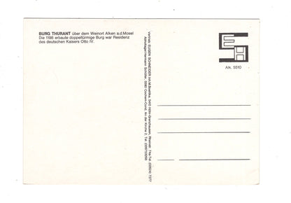 Ansichtskarte Burg Thurant bei Alken an der Mosel / M1-59