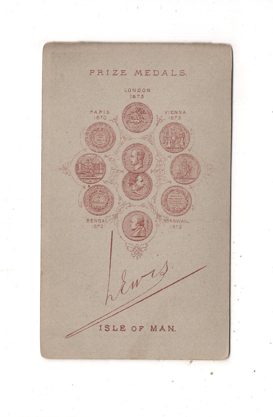 Fotografie Feines Paar - Douglas 1870er