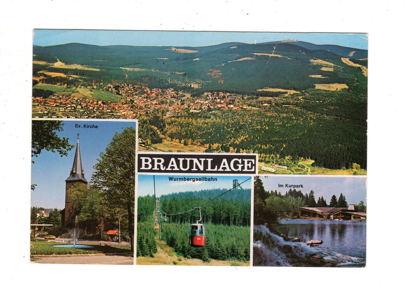 Ansichtskarte Braunlage im Oberharz / Wurmbergseilbahn +++ / J1-62