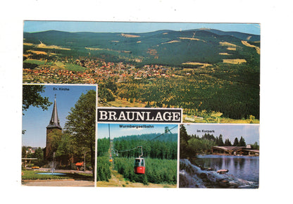 Ansichtskarte Braunlage im Oberharz / Wurmbergseilbahn +++ / J1-62