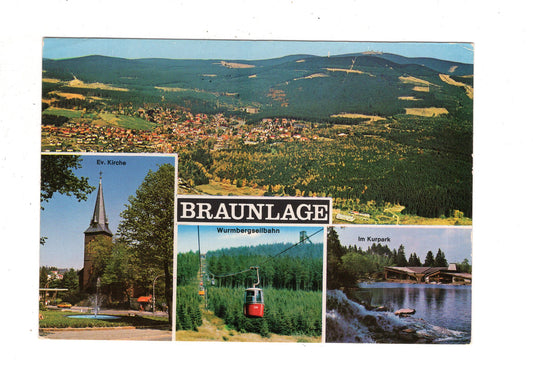 Ansichtskarte Braunlage im Oberharz / Wurmbergseilbahn +++ / J1-62