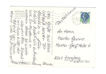 Ansichtskarte Lago di Garda / Bardolino / Italien