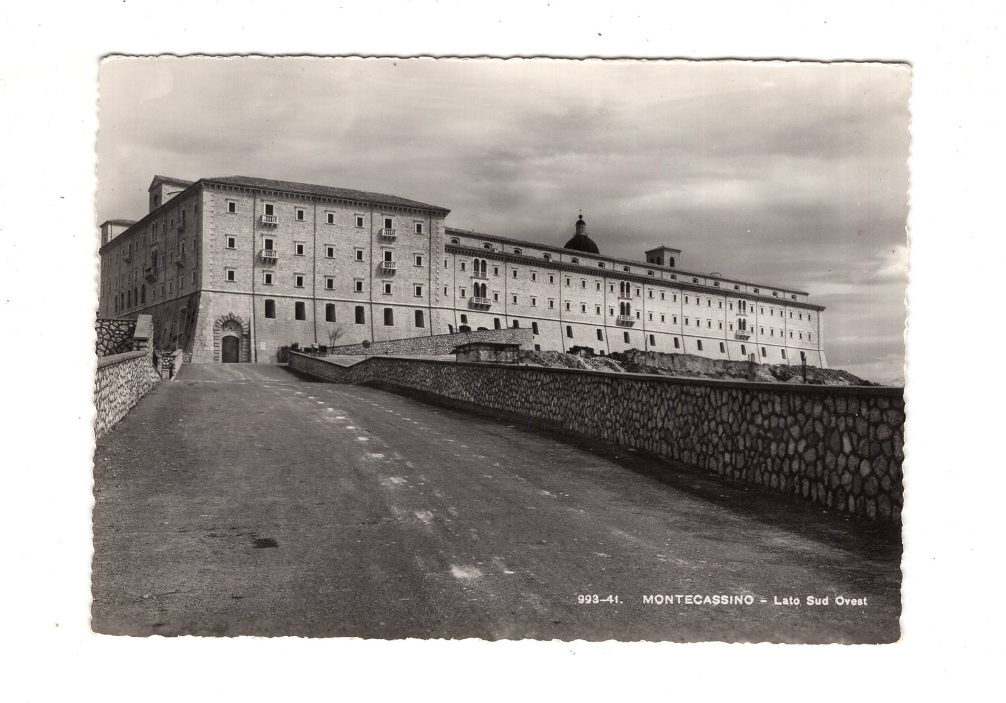 Ansichtskarte Montecassino / Lato Sud Ovest / Italien / N1-61