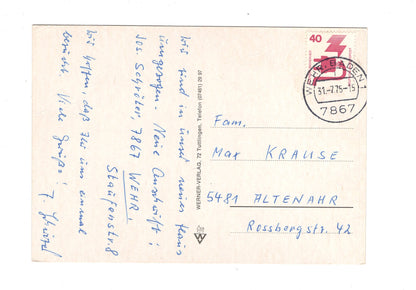 AnsichtskarteWehr im Wehratal / H1-51