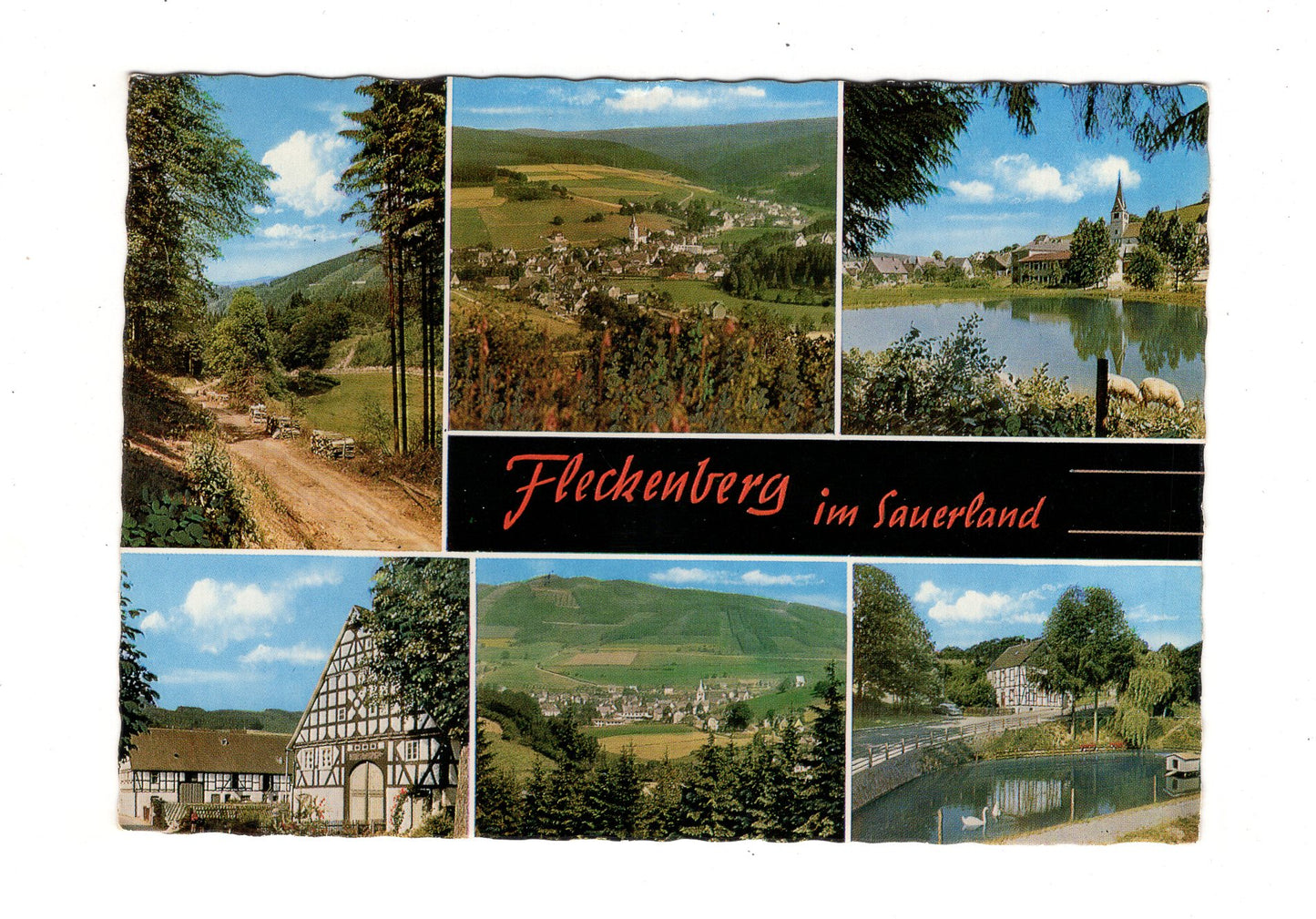 Ansichtskarte Fleckenberg im Sauerland