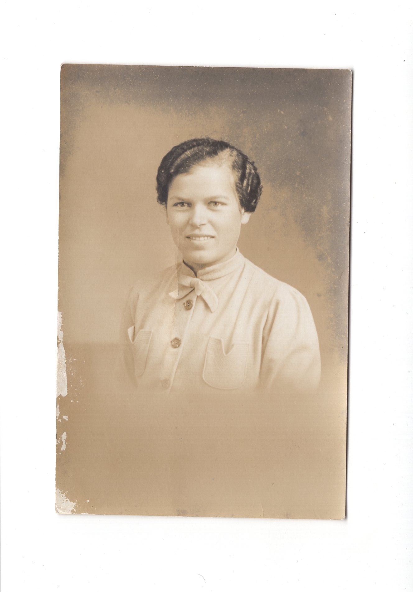 Ansichtskarte Damenportrait / Frau