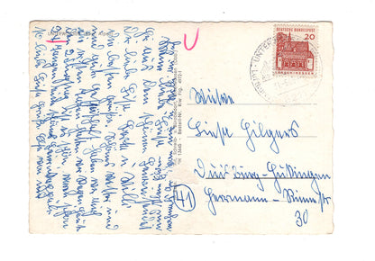 Ansichtskarte Unterwössen / Bayerische Alpen / H1-68