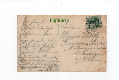 Ansichtskarte Koblenz / Kaiserin-Augusta-Denkmal - 1907