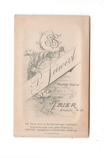 Fotografie Soldat - Trier 1901 / CDV M1-01