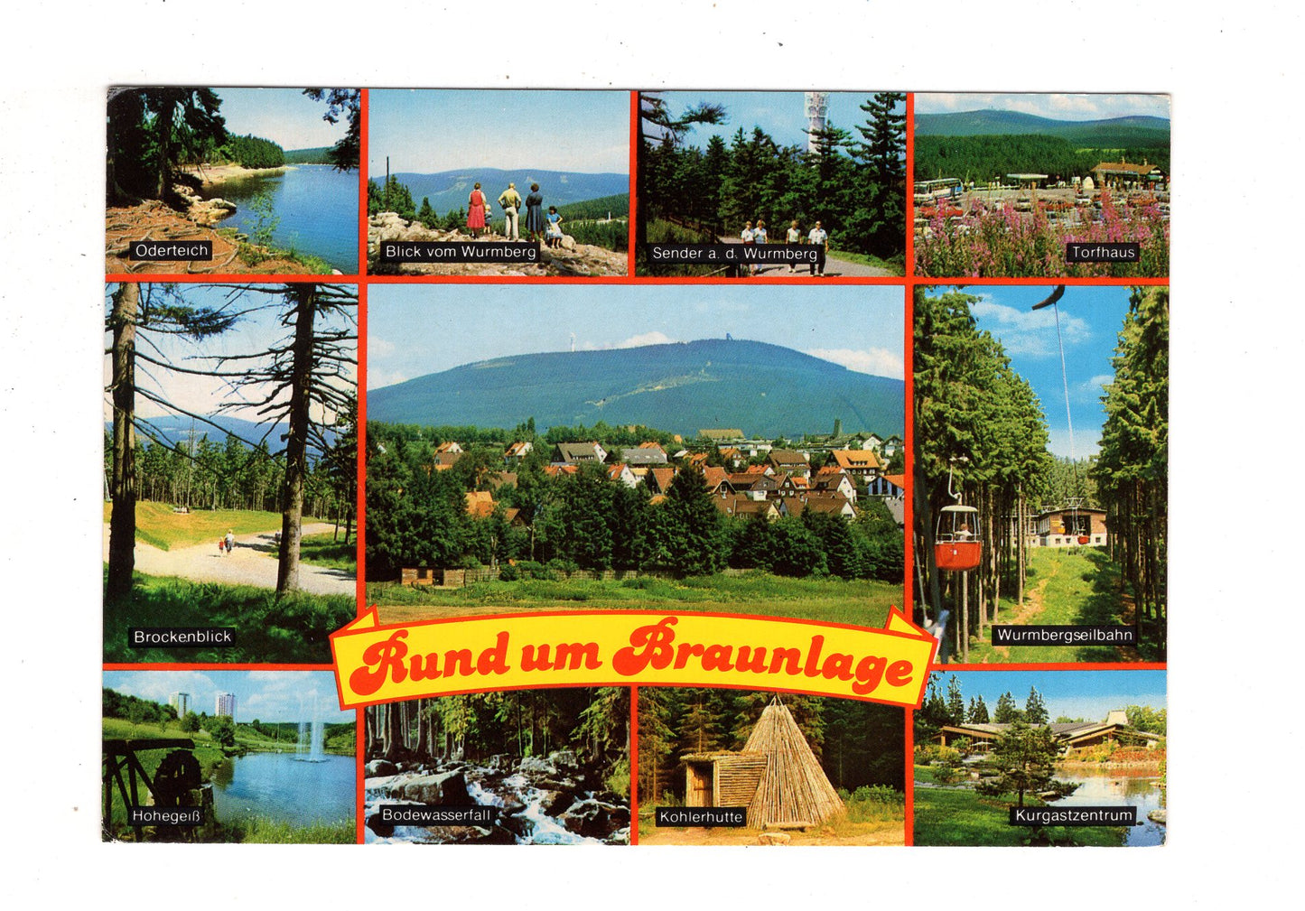 Ansichtskarte Braunlage im Oberharz / Oderteich +++ / J1-62