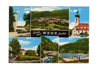Ansichtskarte Grüße aus Wehr / Baden / H1-51
