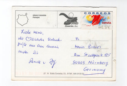 Ansichtskarte Gran Canaria / Spanien