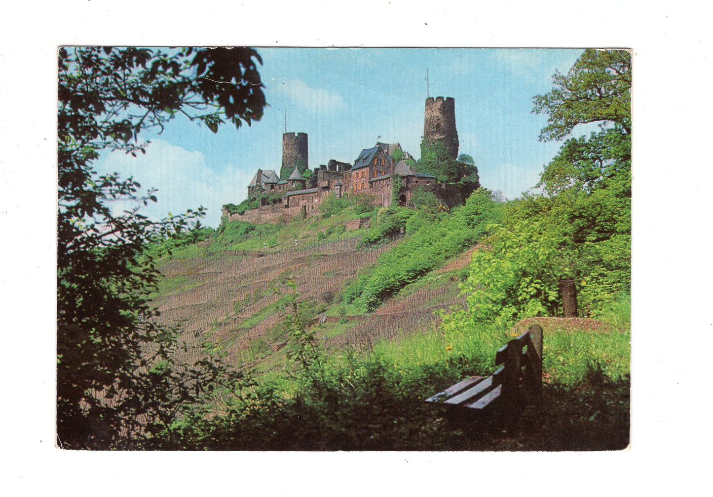Ansichtskarte Burg Thurant bei Alken an der Mosel / M1-59