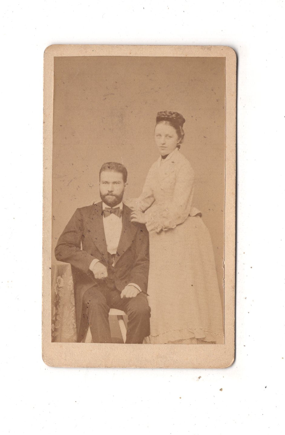 Fotografie Feines Paar - Stade 1860er