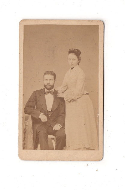 Fotografie Feines Paar - Stade 1860er