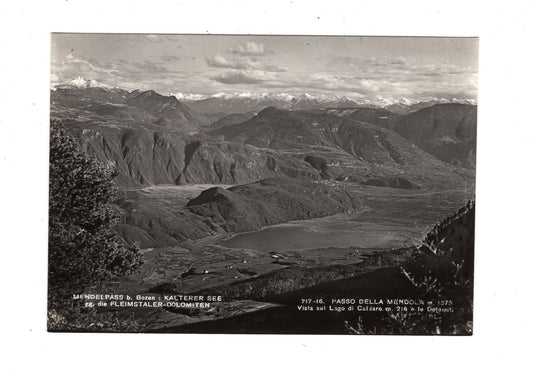 Ansichtskarte Mendelpass bei Bozen / Italien / N1-61