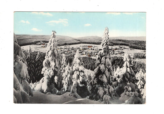 Ansichtskarte Hahnenklee-Bockswiese / Oberharz / Blick vom Bocksberg / K1-55