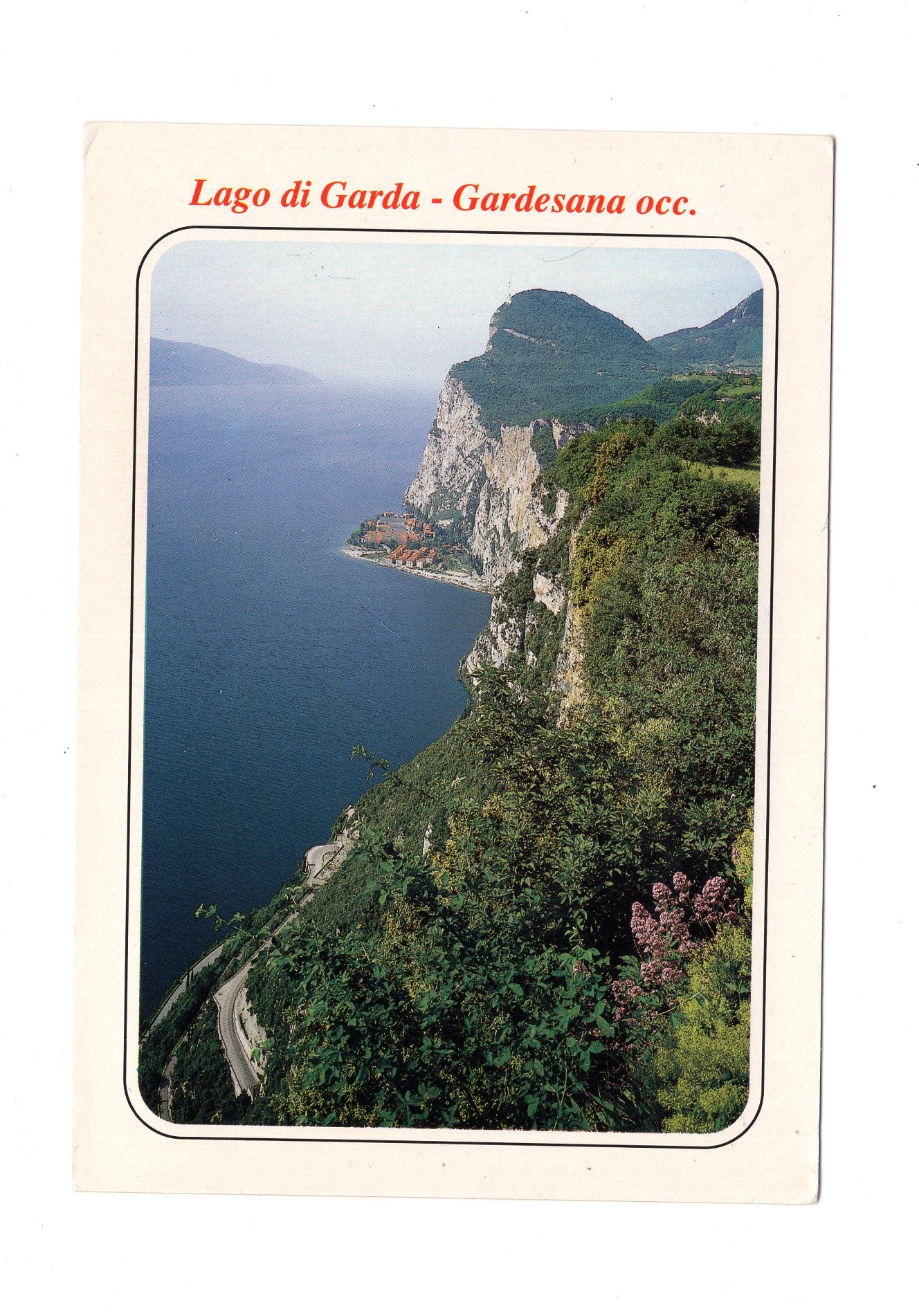 Ansichtskarte Lago di Garda / Gardesana occ. / Italien