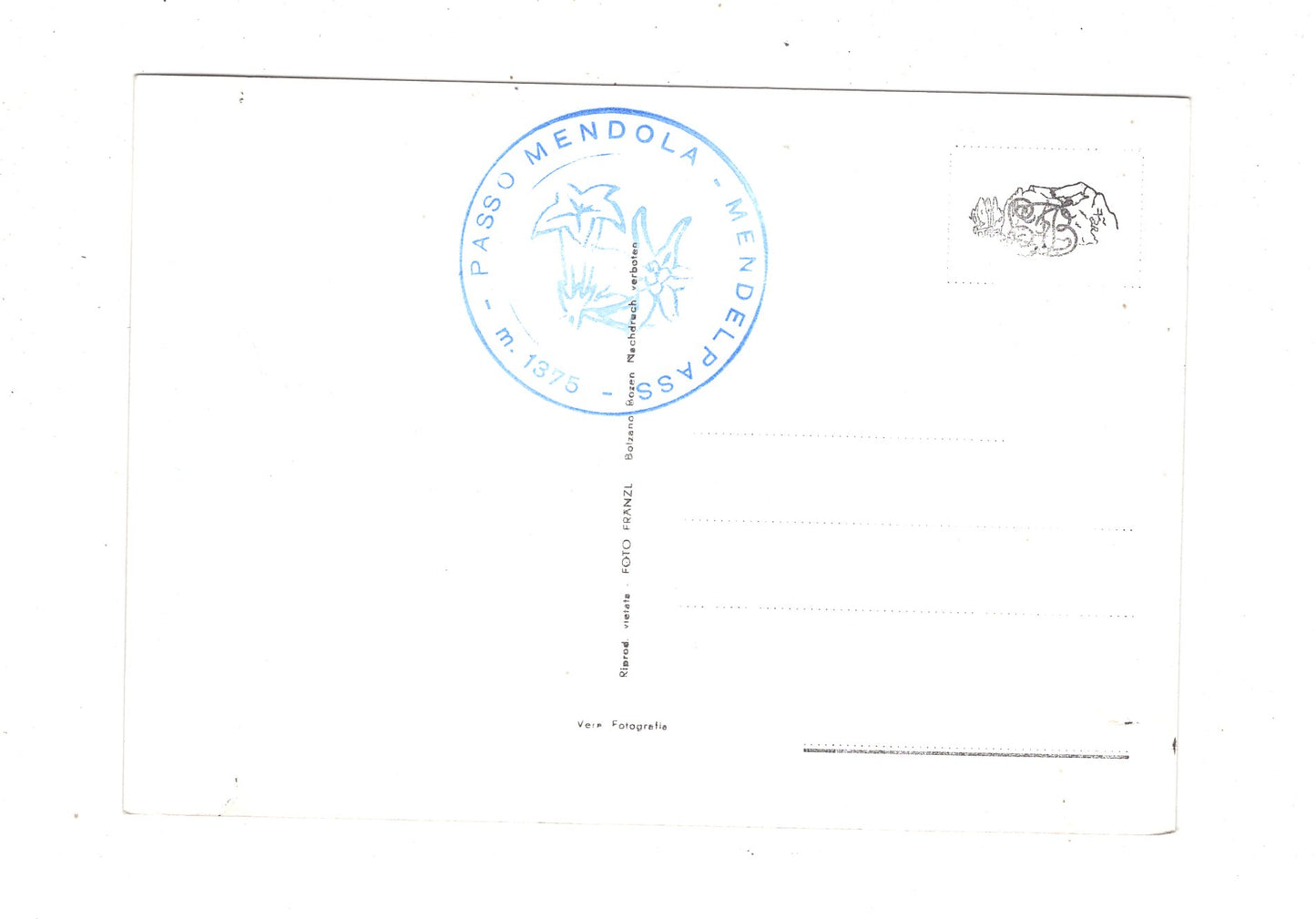 Ansichtskarte Mendelpass bei Bozen / Italien / N1-61