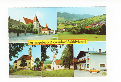 Ansichtskarte Raxendorf - Waldviertel / Niederösterreich / Österreich