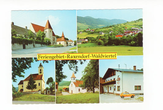 Ansichtskarte Raxendorf - Waldviertel / Niederösterreich / Österreich