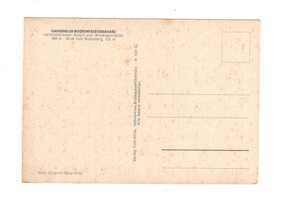 Ansichtskarte Hahnenklee-Bockswiese / Oberharz / Blick vom Bocksberg / K1-55