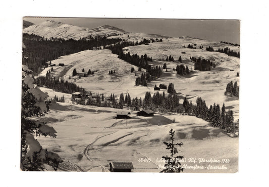 Ansichtskarte Schutzhaus Alpenflora / Seiser Alm / Italien / N1-61