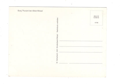 Ansichtskarte Burg Thurant bei Alken an der Mosel / M1-60