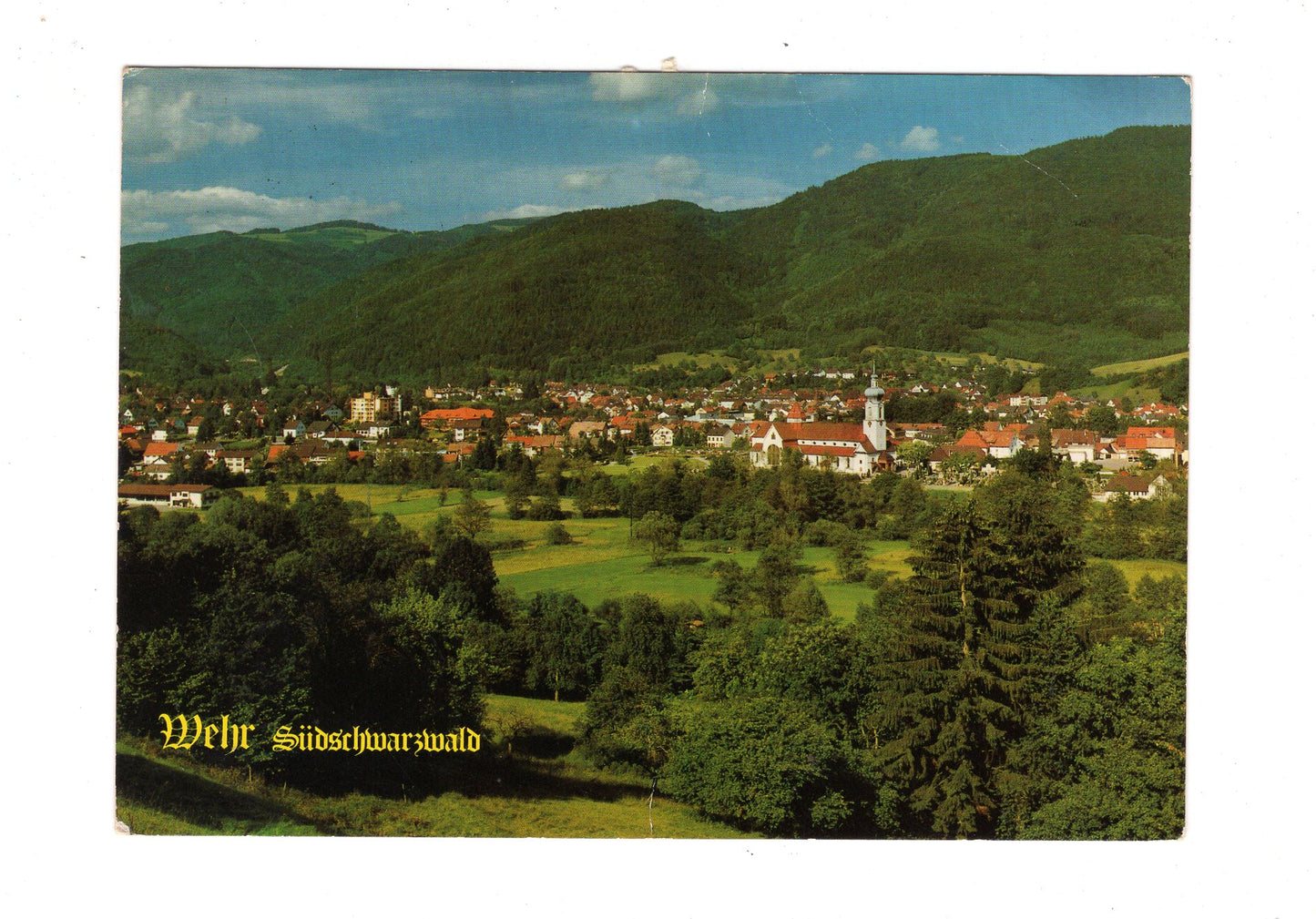 Ansichtskarte Wehr / Südlicher Schwarzwald / H1-51