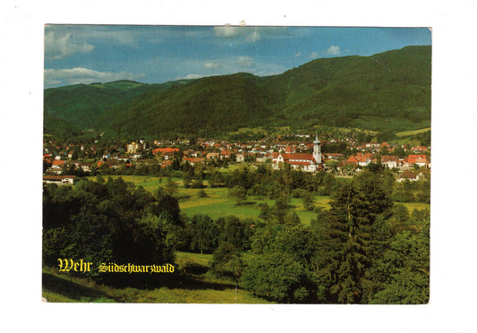 Ansichtskarte Wehr / Südlicher Schwarzwald / H1-51