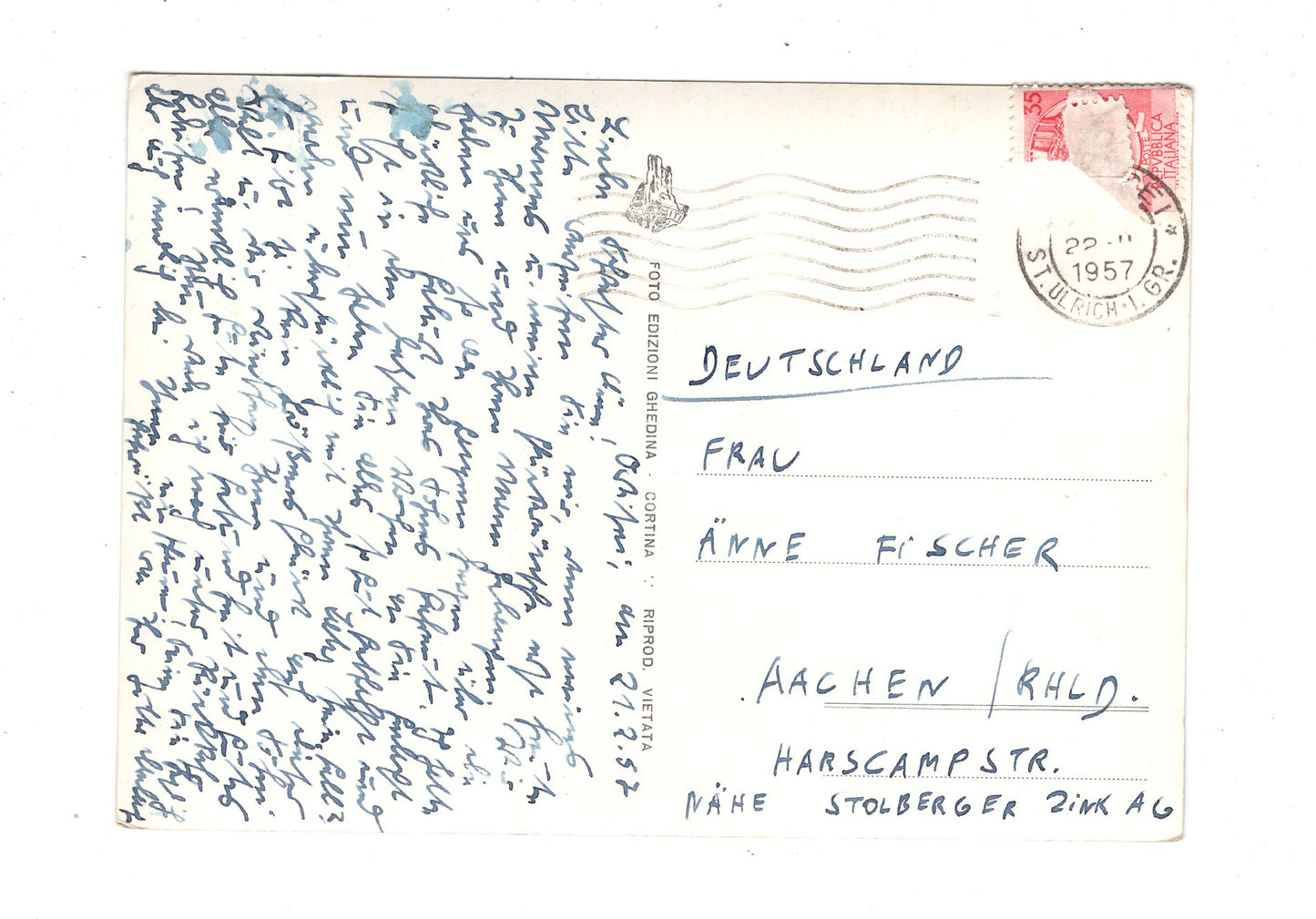 Ansichtskarte Schutzhaus Alpenflora / Seiser Alm / Italien / N1-61