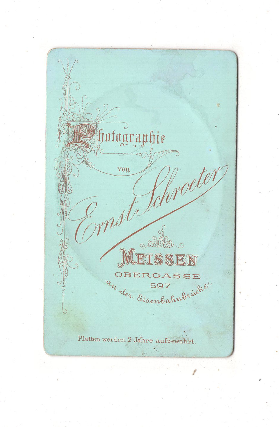 Fotografie Soldat Regiment 13 - Meißen 1870er / CDV M1-01