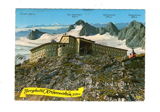 Ansichtskarte Berghotel Krippenstein / Österreich