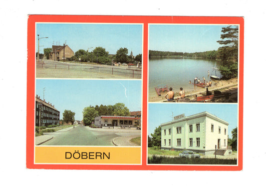 Ansichtskarte Döbern / Kreis Forst