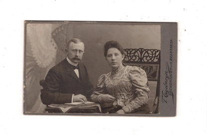 Fotografie Feines Paar - Bremerhaven & Bederkesa 1900er