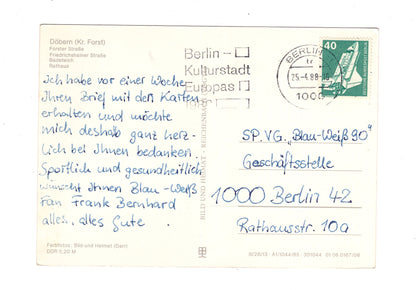 Ansichtskarte Döbern / Kreis Forst