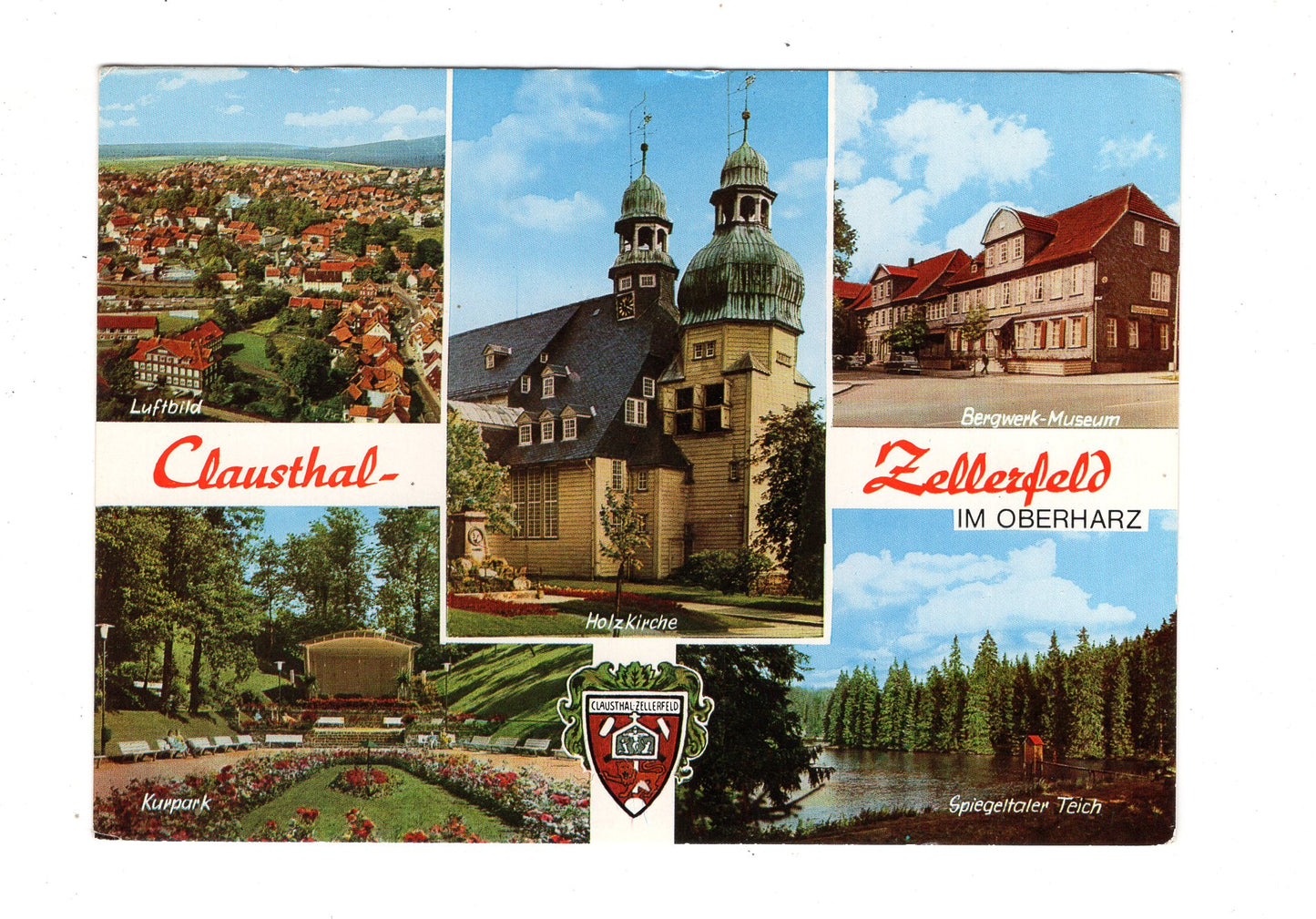 Ansichtskarte Clausthal-Zellerfeld im Oberharz / K1-55