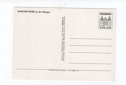 Ansichtskarte Schloss Burg an der Wupper
