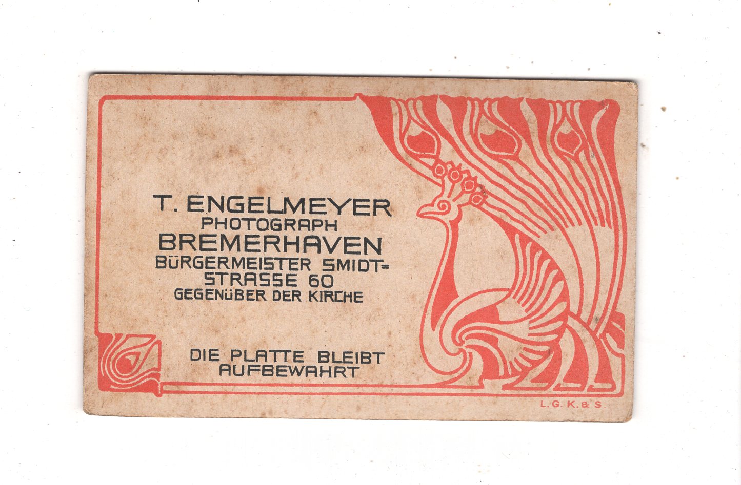 Fotografie Feines Paar - Bremerhaven & Bederkesa 1900er