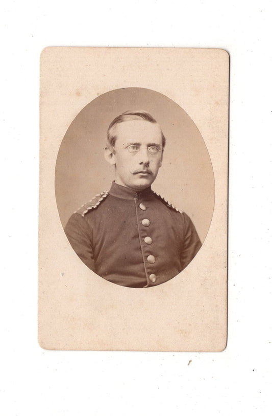 Fotografie Soldat - Göttingen 1860er / CDV M1-02