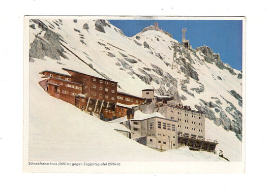 Ansichtskarte Schneefernerhaus / Garmisch-Partenkirchen