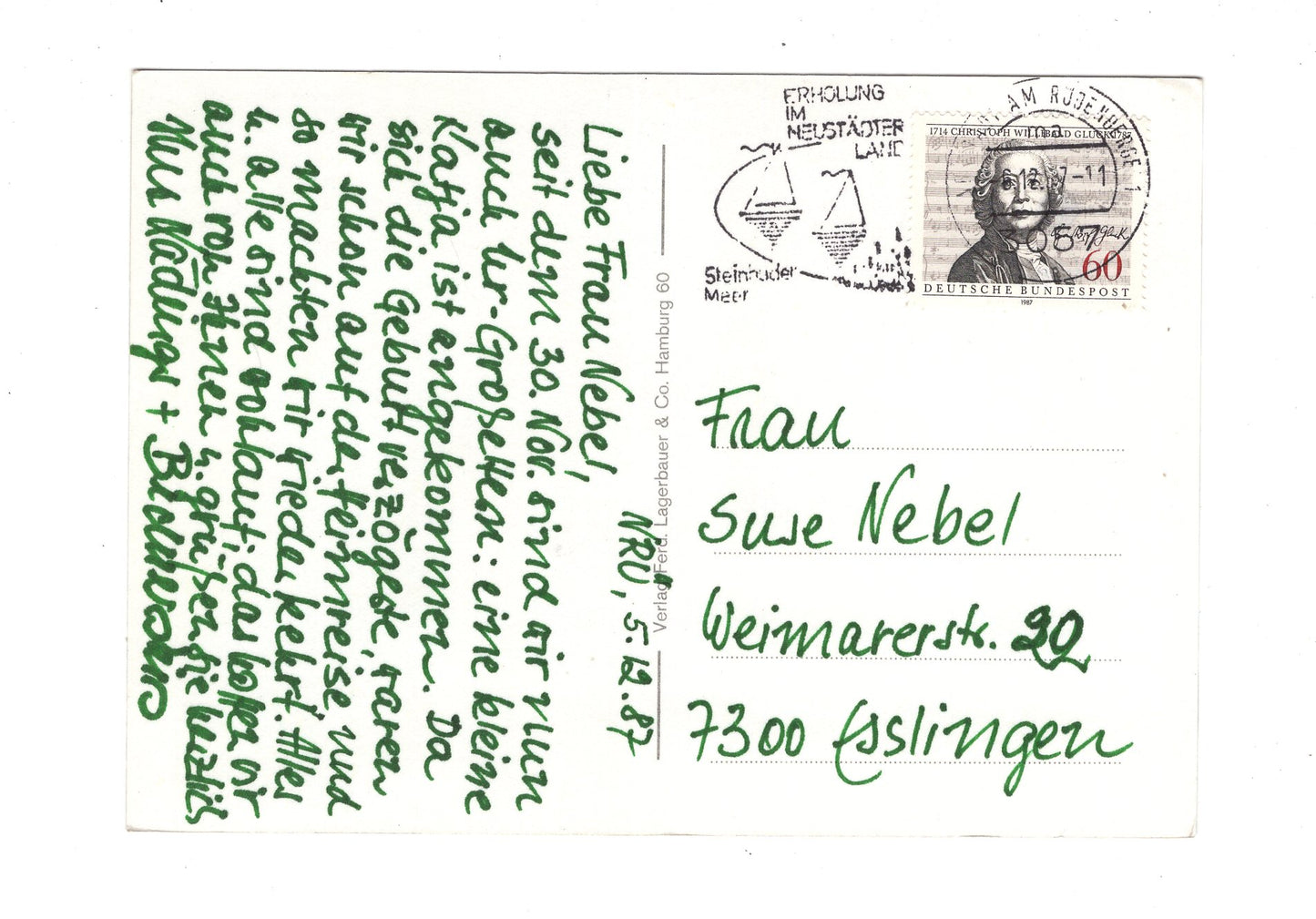Ansichtskarte Neustadt am Rübenberge