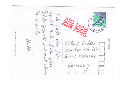 Ansichtskarte Tokyo Tower / Tokio / Japan