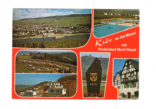 Ansichtskarte Kröv an der Mosel mit Feriendorf Mont Royal / M1-60