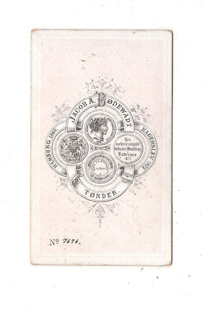 Fotografie Feines Paar - Tonder 1870er