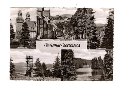 Ansichtskarte Clausthal-Zellerfeld / Marktkirche +++ / K1-55