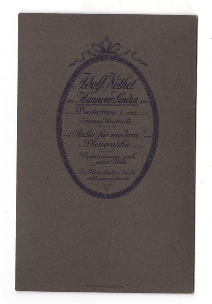 Fotografie Feines Paar - Hannover-Linden um 1910 / CAB X-31